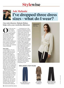 I've dropped three dress sizes - what do I wear?