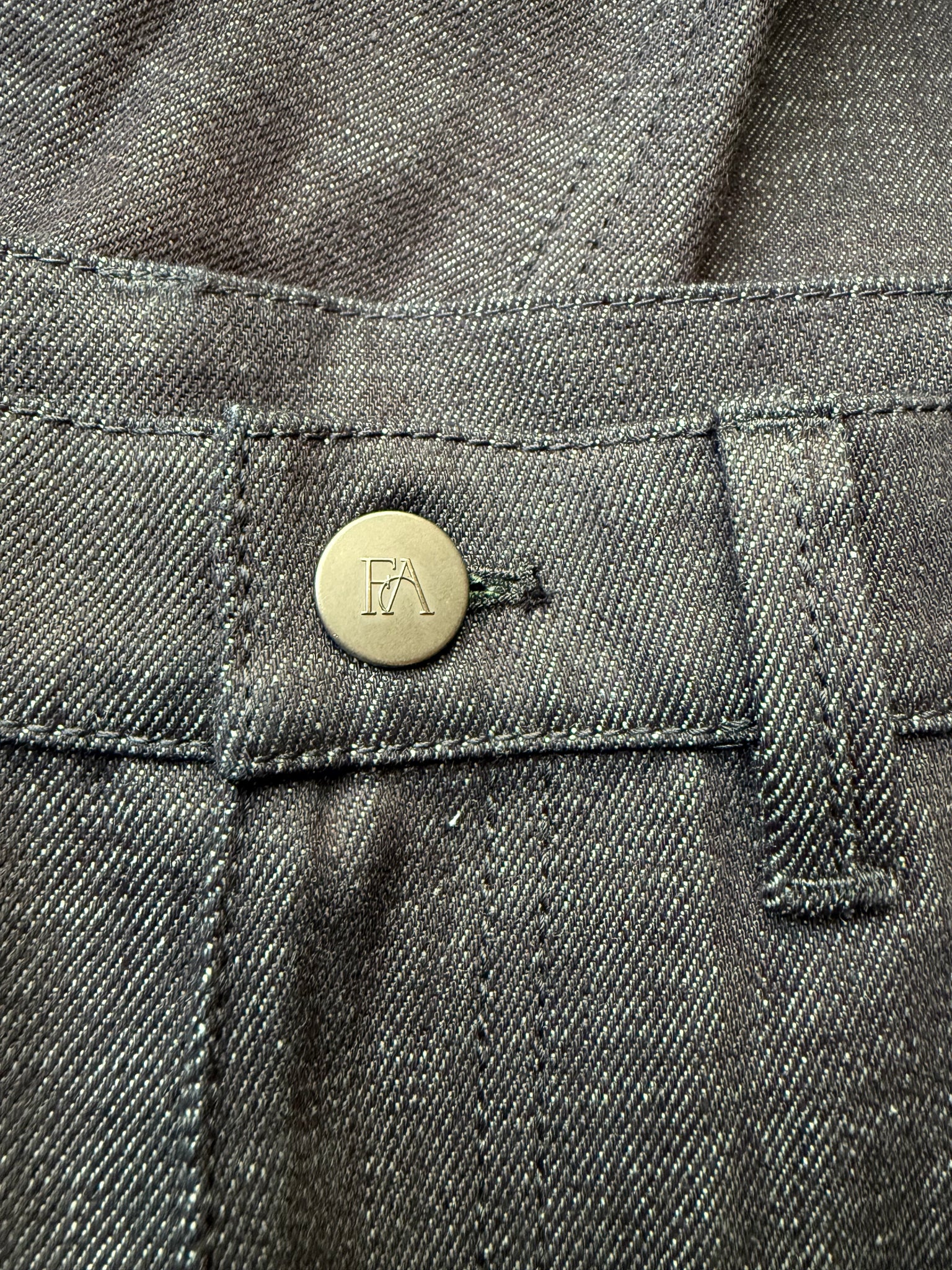 Adjustable Waist Tapered Jeans