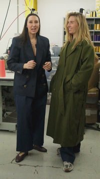 Adjustable Size Trench Coat